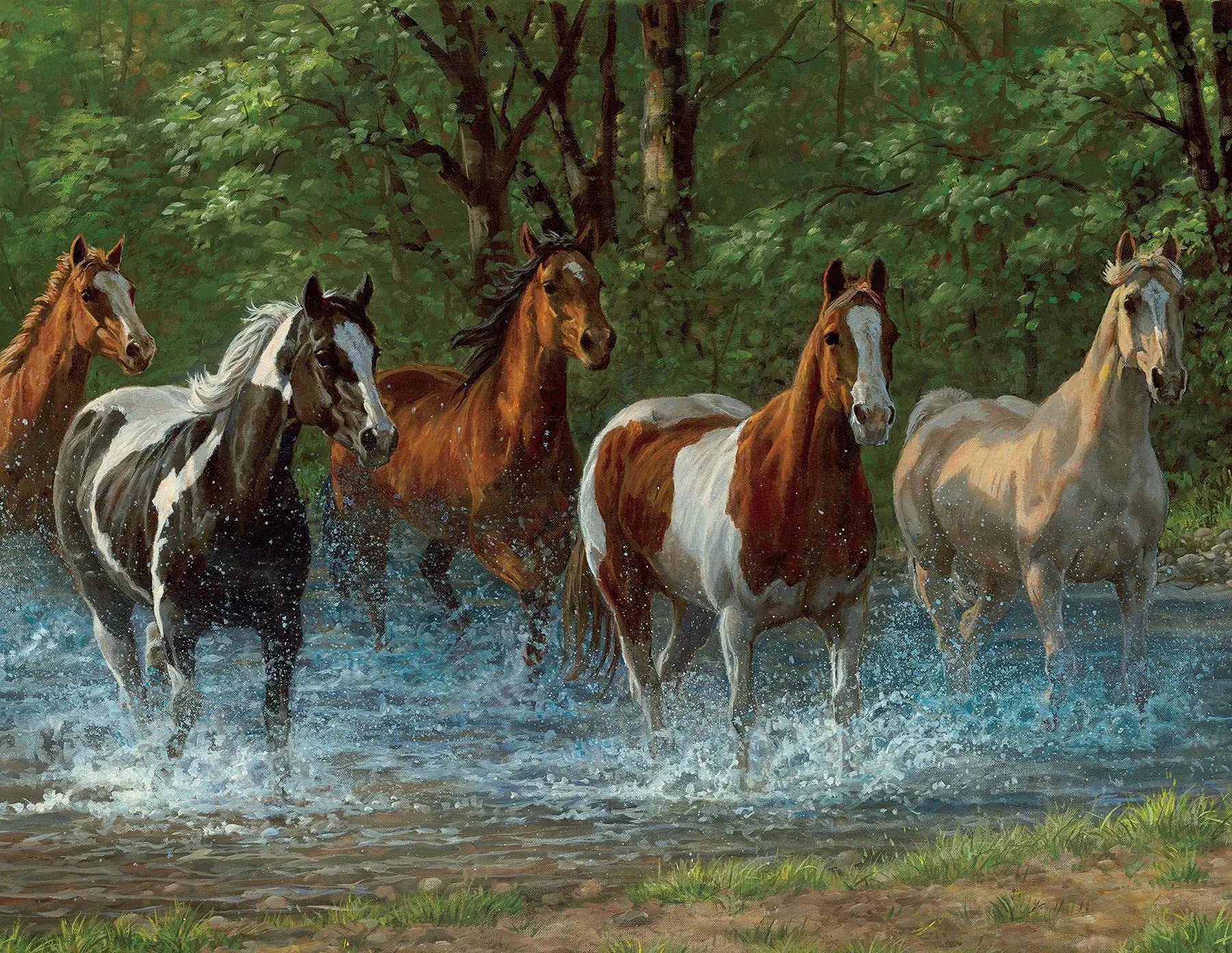 Horses Galloping | 2,000 piece Jigsaw Puzzle