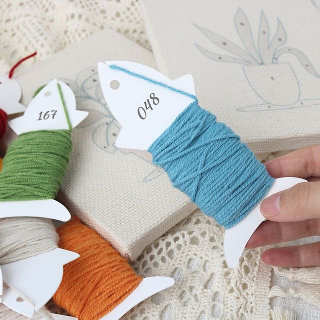 Punch Needle Kit | Palm Tree (with Frame)