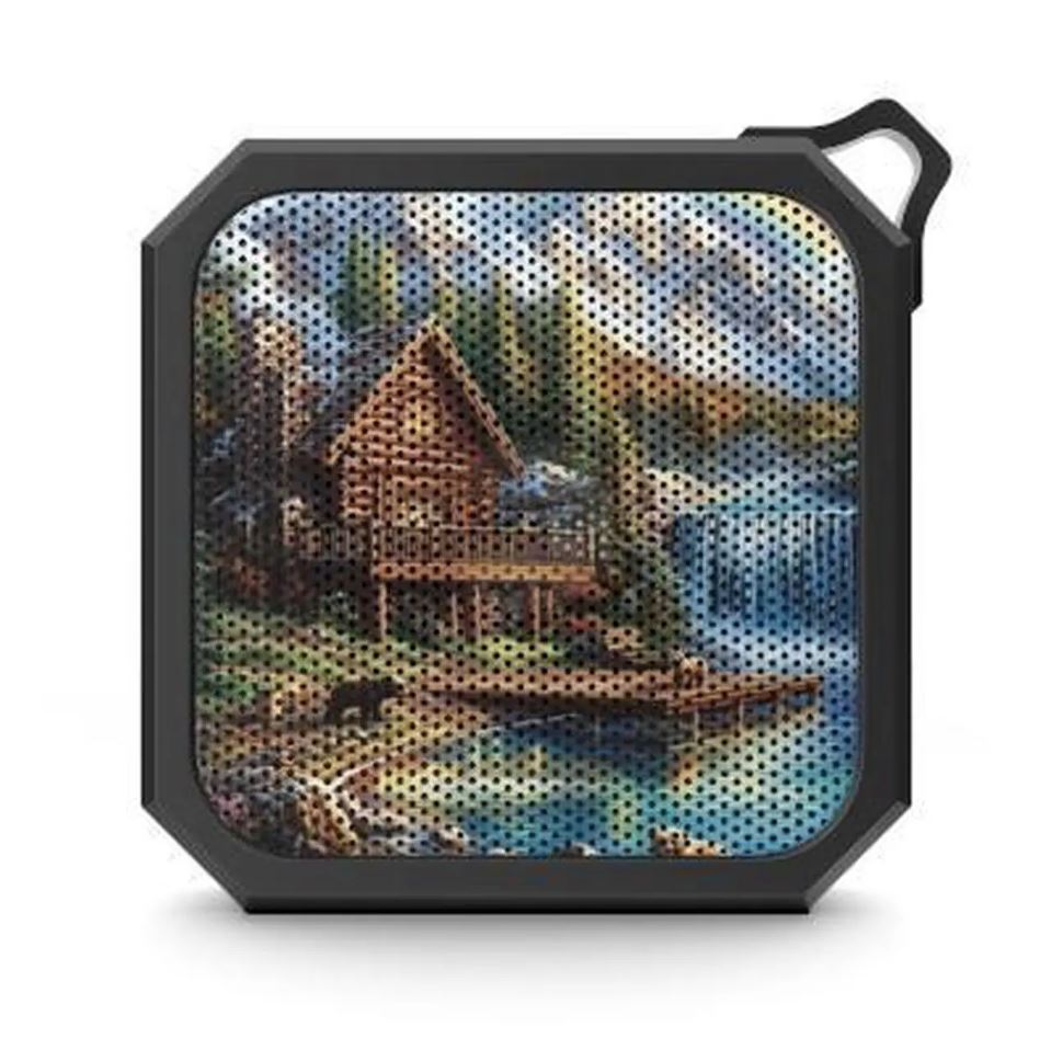 Lakeside Cabin Scene Bluetooth Speaker | Outdoor Portable Speaker