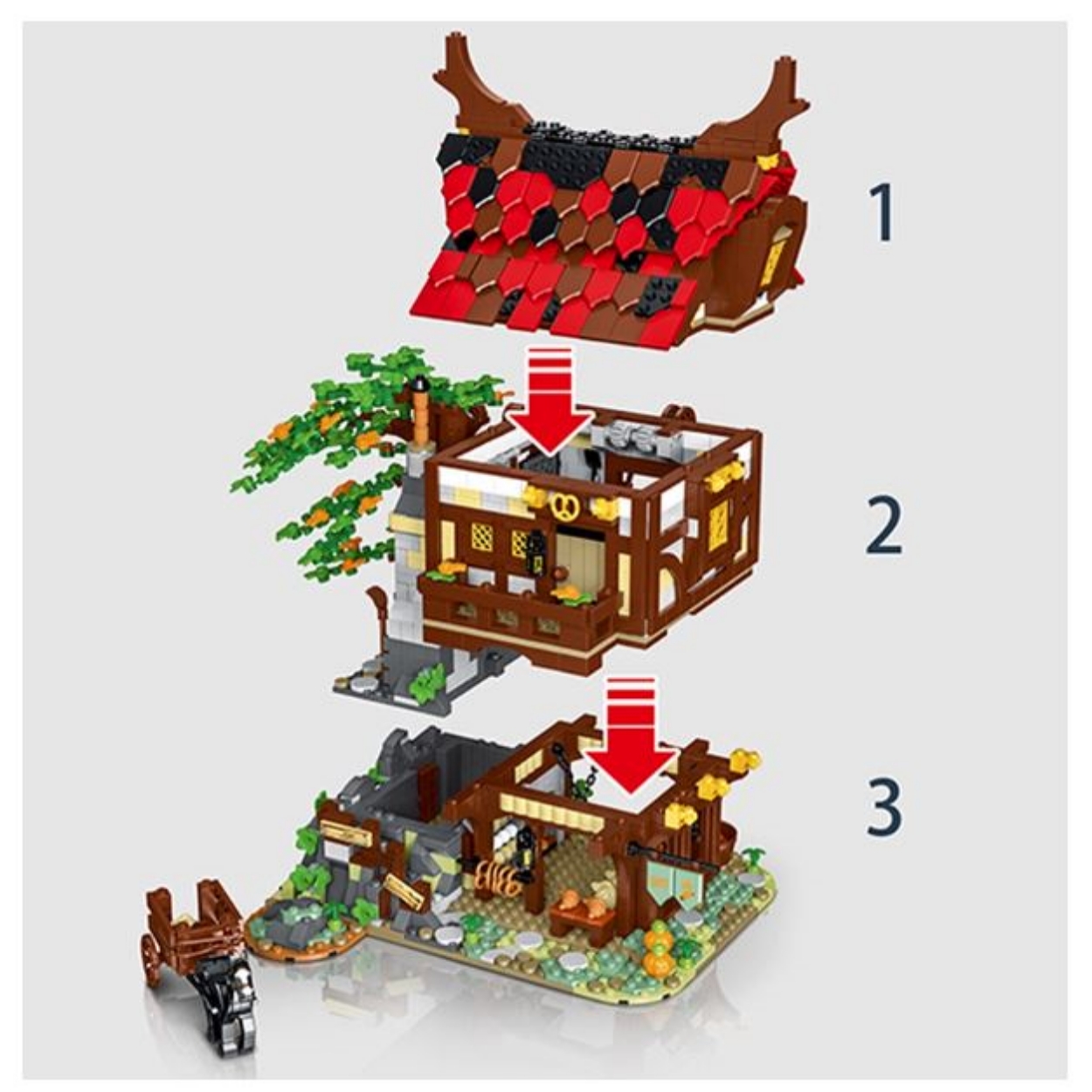 Medieval Bakery | Unique No-Name Building Blocks