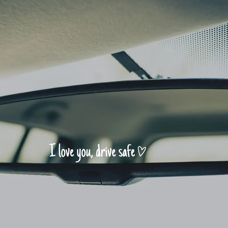 💓 I love you, drive safe Sticker（3pcs）