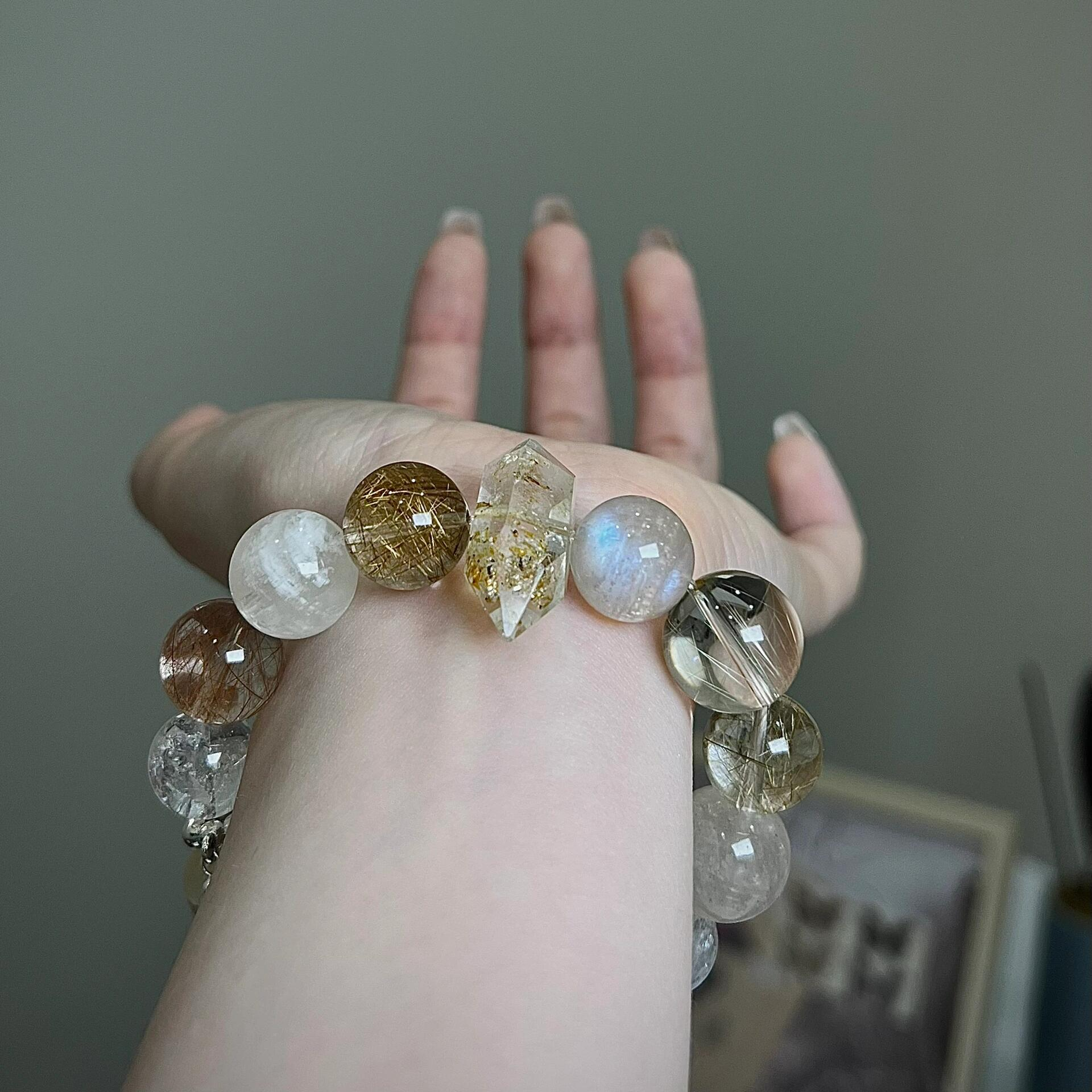 Natural Energy Crystal Bracelet