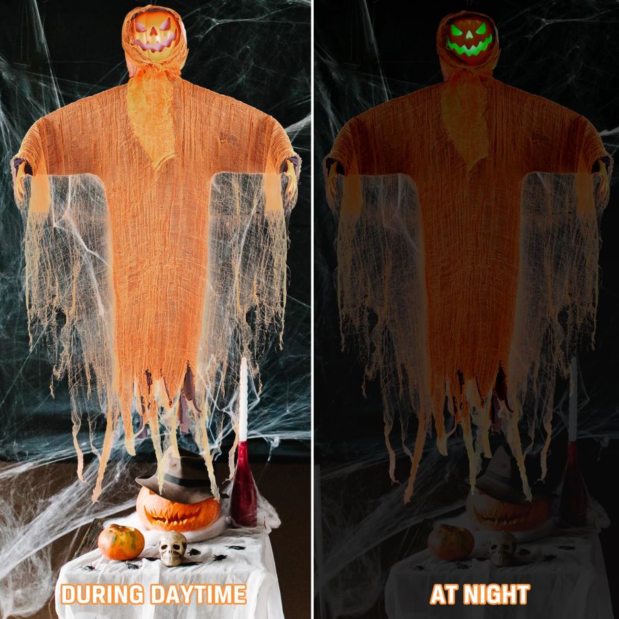 Halloween Decorations Hanging Pumpkin Ghost