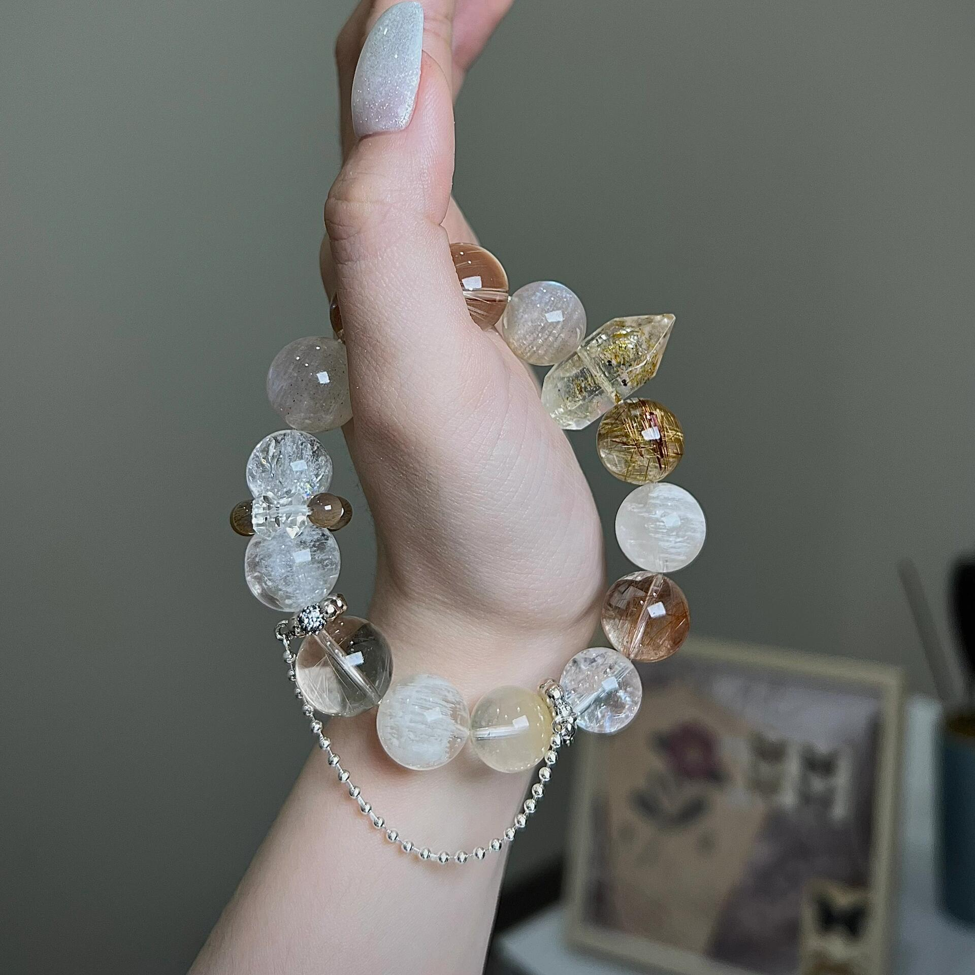 Natural Energy Crystal Bracelet