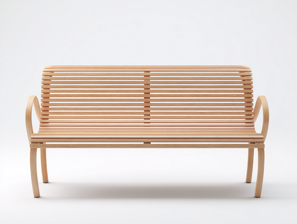 Bancos de jardín madera 130x55x80 cm - marrón claro - diseño moderno-Motiaspace