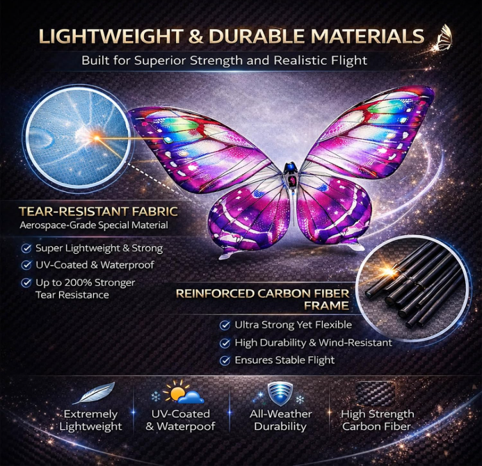 🔥Limited 45% OFF🔥✨Remote Control Realistic Flying Butterfly 🦋