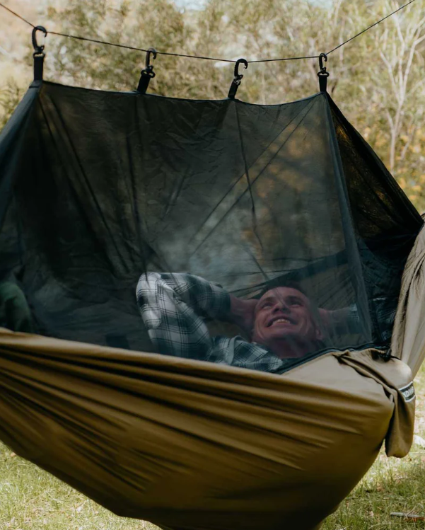 🔥Portable Mosquito Net Camping Hammock – 360° Bug Protection For Backyard & Outdoor Halloween Trips