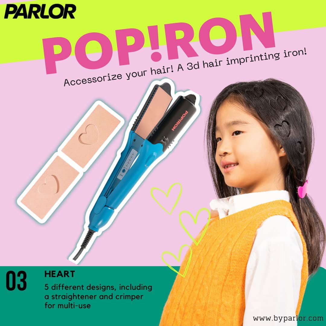 3D hair imprinting iron
