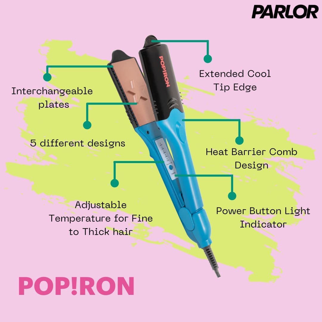 3D hair imprinting iron