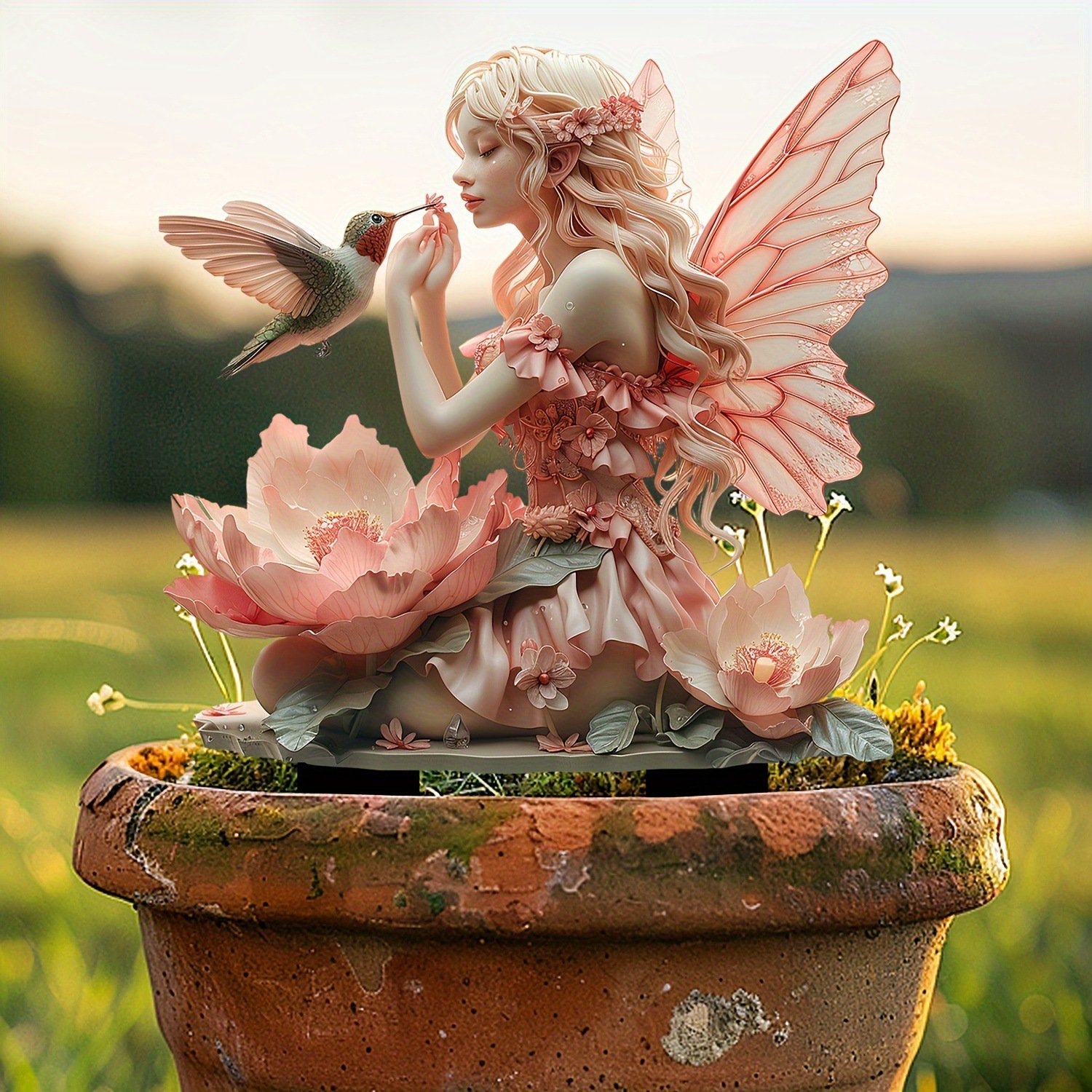 Last Day Promotion 49% OFF-Bohemian Fairy Flower Pot Decoration