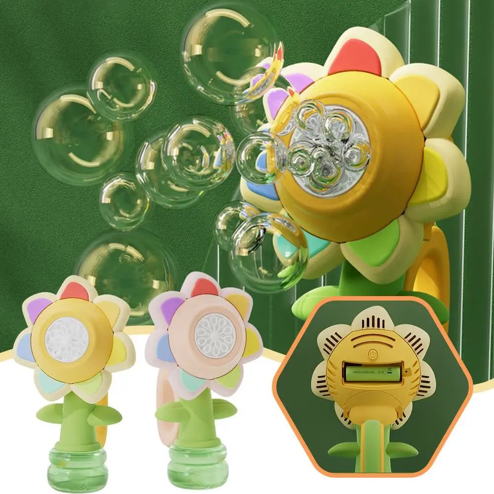 [Save 45% on Children's Day for a limited time]Sunflower Bubble Machine