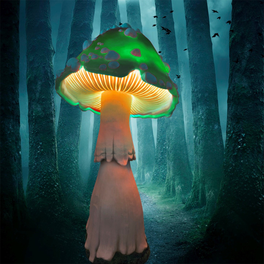 🍄Dreamy Glowing Mushroom Art Handmade Crafts