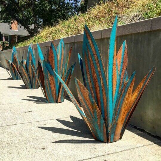 🌵HandMade Anti-rust Painted Metal CenturyPlant