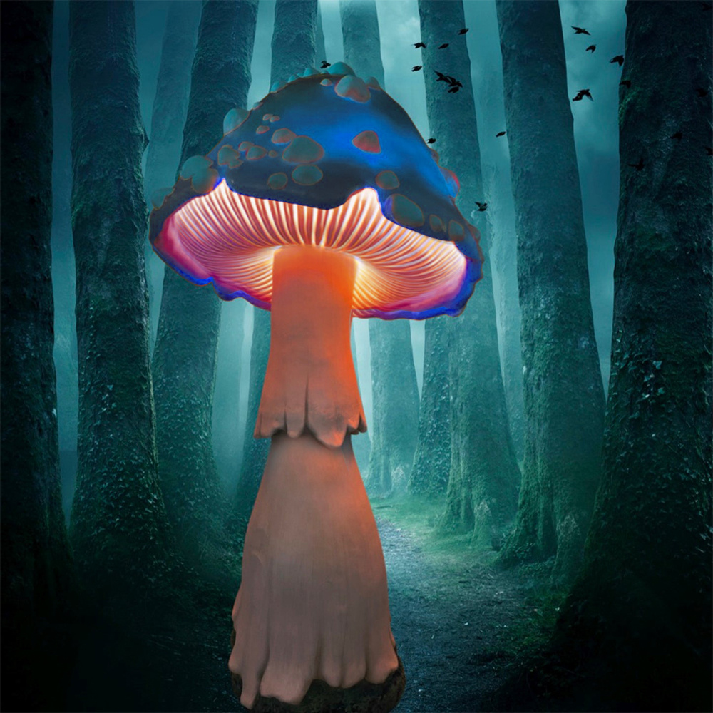 🍄Dreamy Glowing Mushroom Art Handmade Crafts