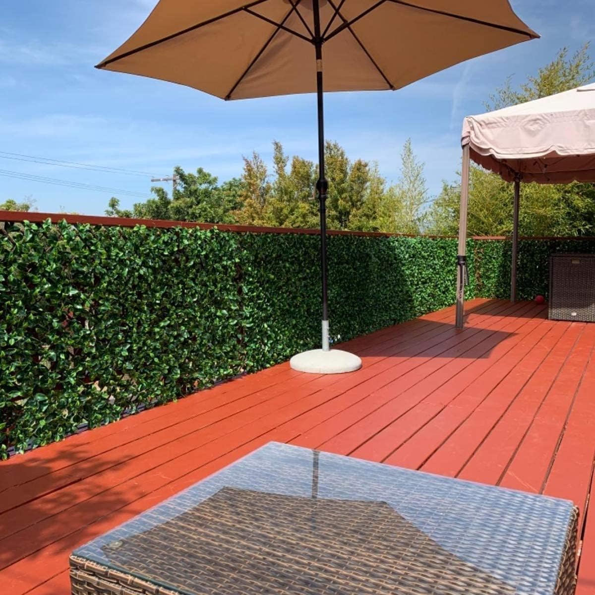 🔥Last Day 75% OFF-Expandable Artificial Realistic Plants Privacy Trellis 50x50cm
