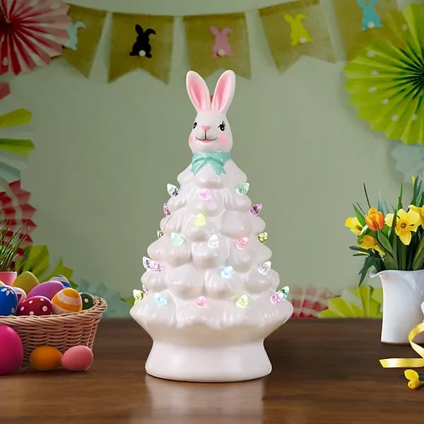 (🔥HOT SALE NOW 49% OFF) - 🐰🐰Easter Pink Bunny Tree-Buy 2 Free Shipping