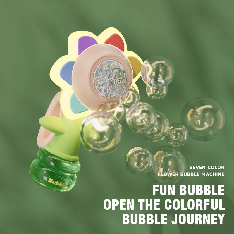 [Save 45% on Children's Day for a limited time]Sunflower Bubble Machine