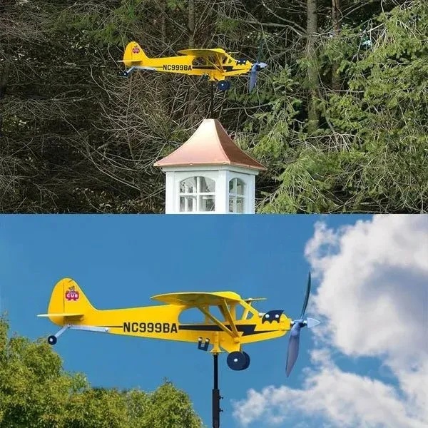 ✈️Handmade Aircraft Windmill Art Garden Wind Spinner
