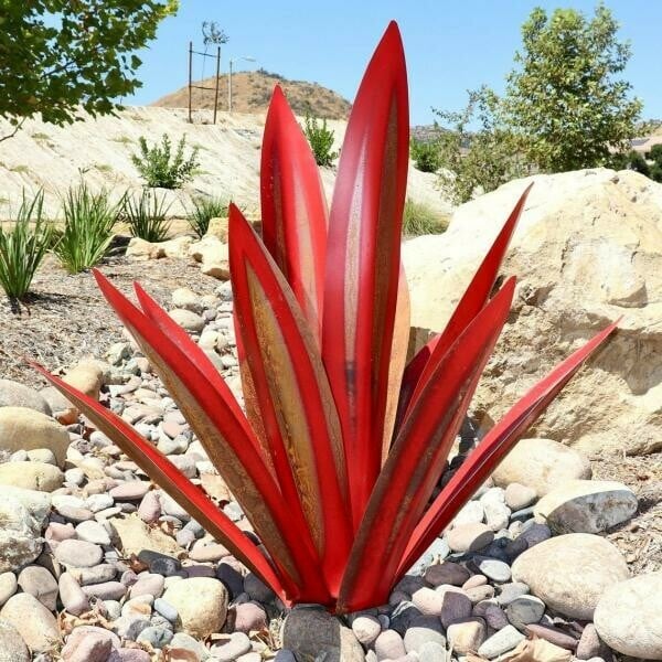 🌵HandMade Anti-rust Painted Metal CenturyPlant