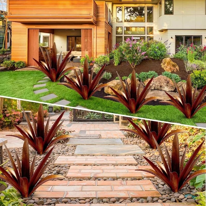 🔥LAST DAY 71% OFF🎁 Anti-rust Metal Tequila Agave Plant
