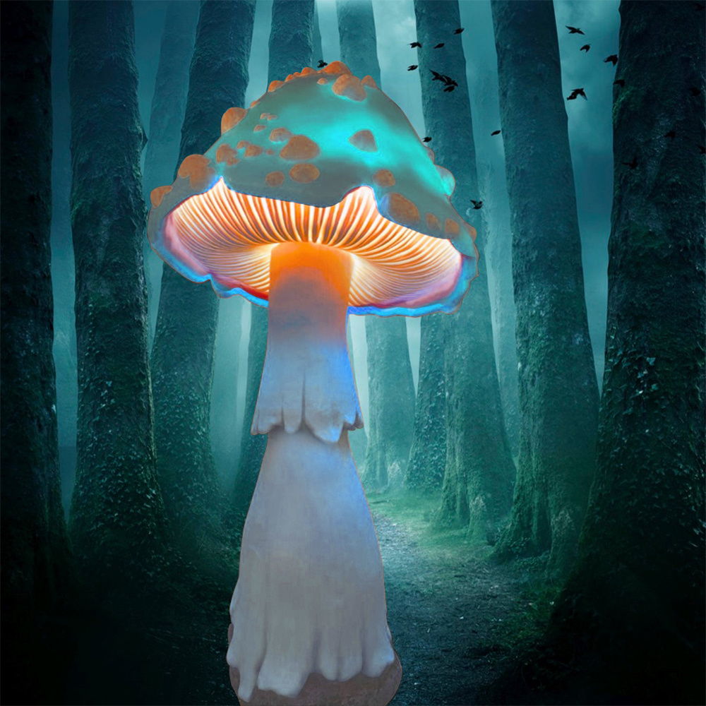 🍄Dreamy Glowing Mushroom Art Handmade Crafts