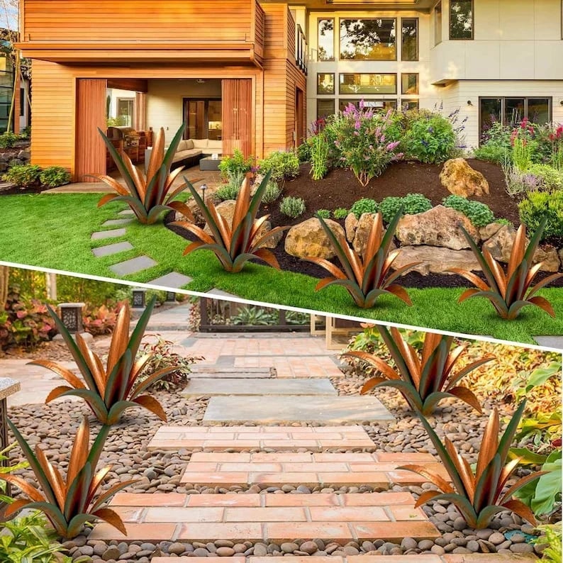 🔥LAST DAY 71% OFF🎁 Anti-rust Metal Tequila Agave Plant