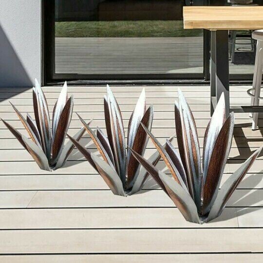 🌵HandMade Anti-rust Painted Metal CenturyPlant