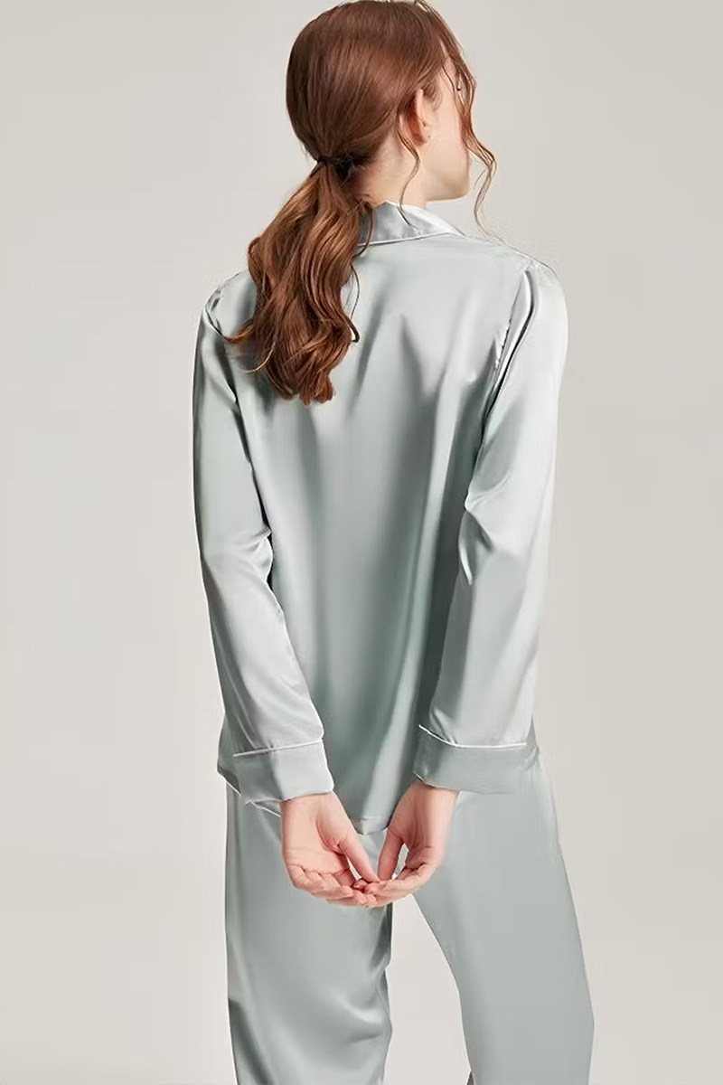 19 Momme Heavy Mulberry Silk 2-Piece Pajama Set