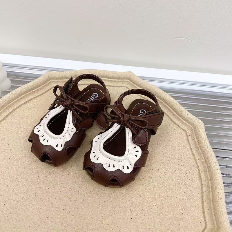女寶寶公主包頭涼鞋
