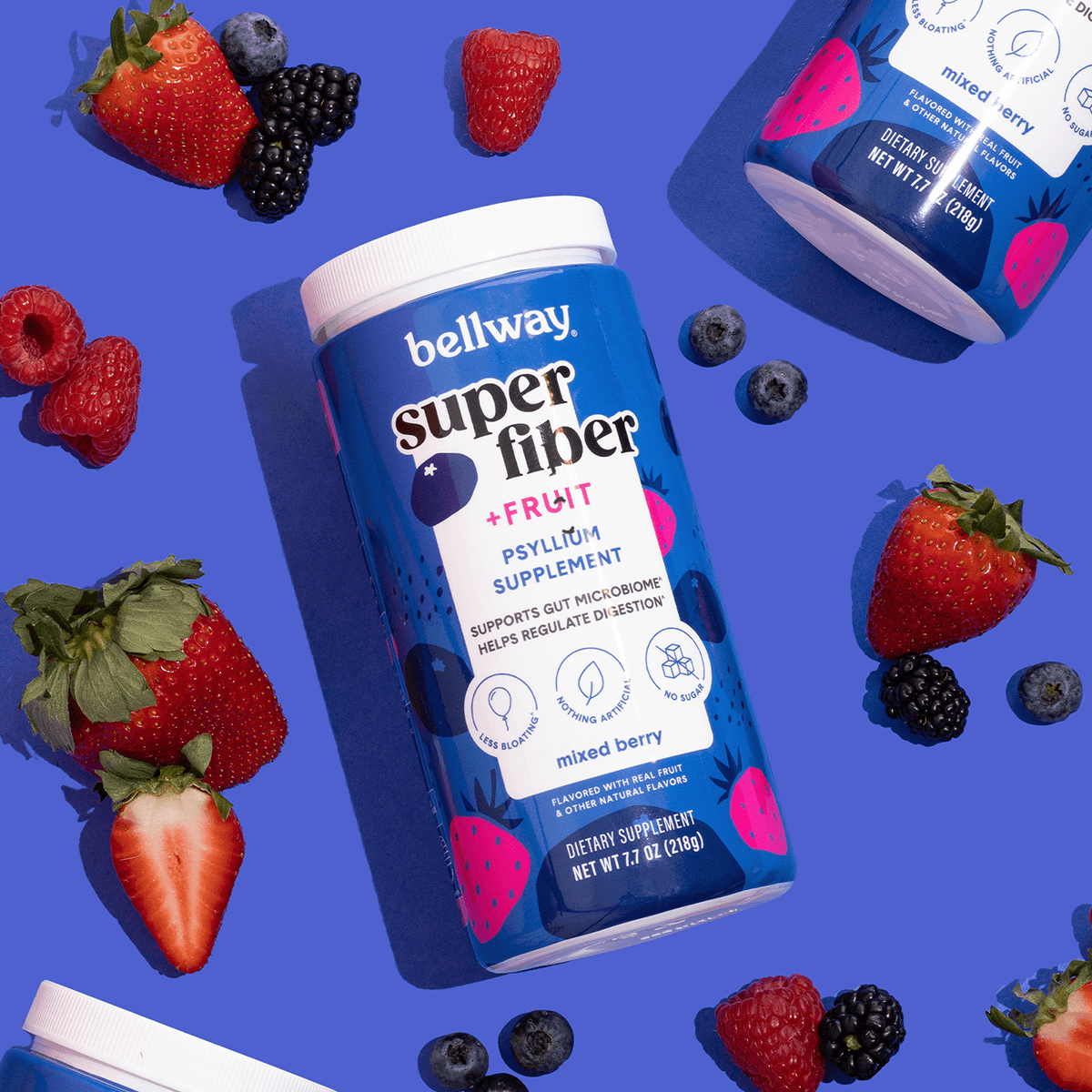 Bellway Super Fiber powder and its whole-food ingredients