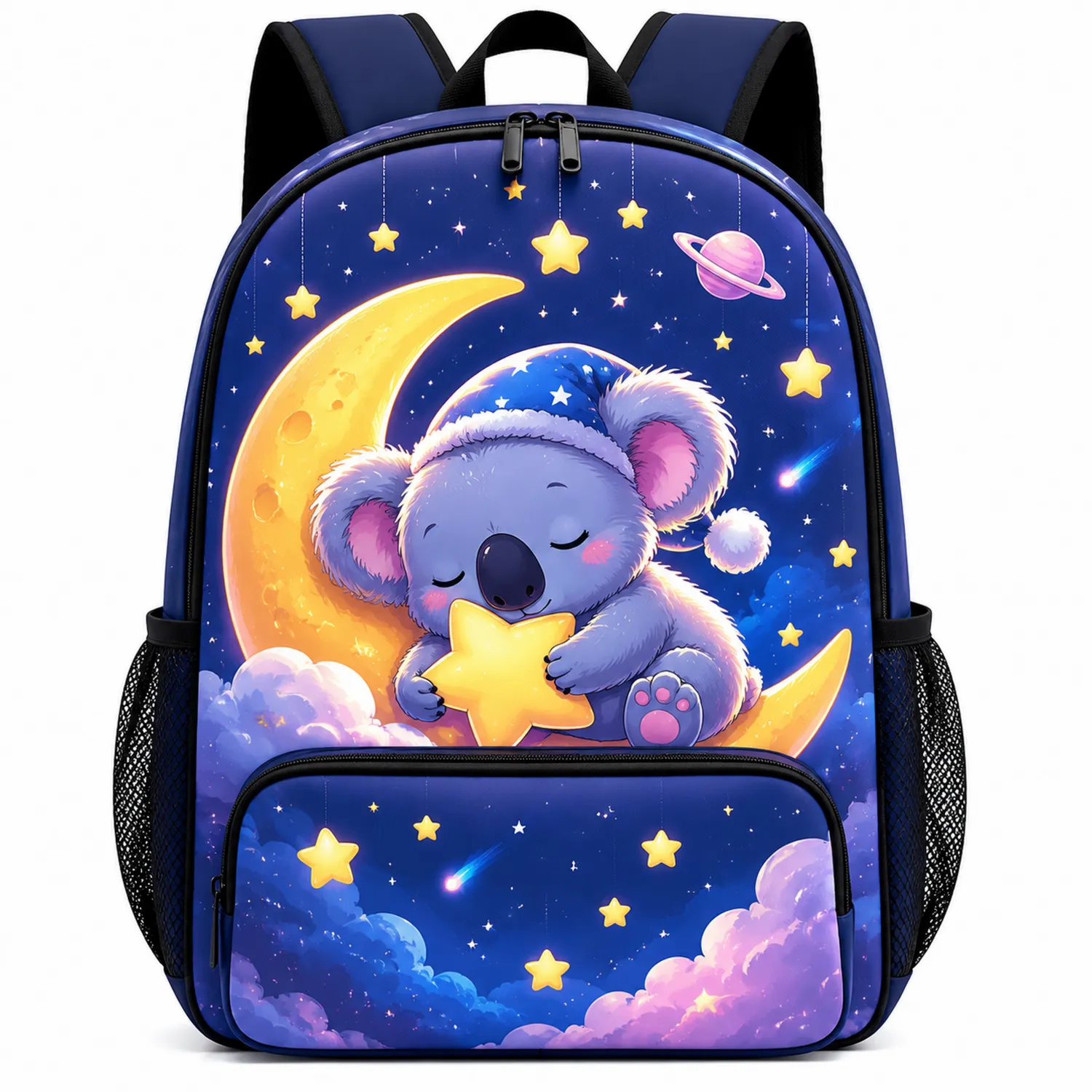 Dziecięcy plecak z koalą i gwiazdami nocne niebo