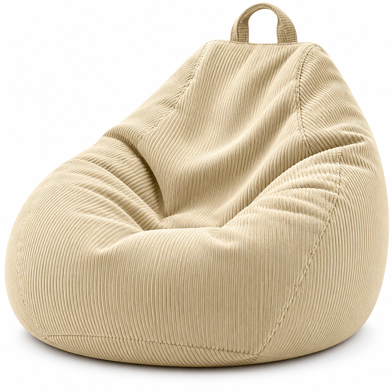 Feincord Sitzsk XL - Komfortabler Bean Bag mit EPS-Fullung, Waschbar fur Erwhsene  Teenager