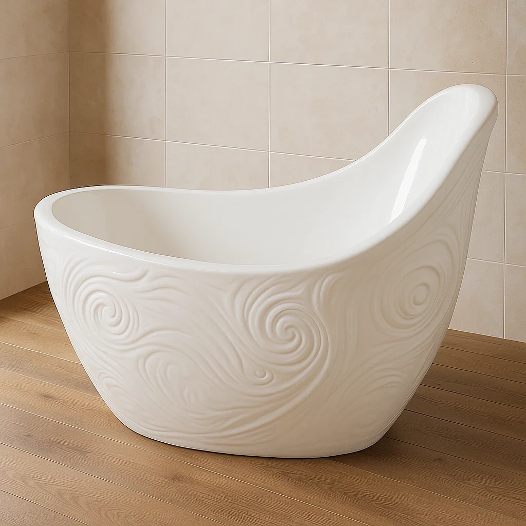 Badezimmermöbel,Freistehende Badewanne-livavena
