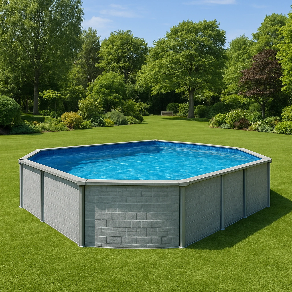 Outdoor-Freizeit,Aufstellpool-furniavuno