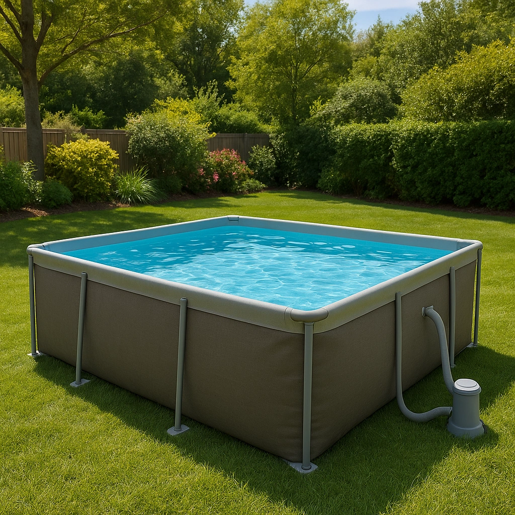 Outdoor-Freizeit,Aufstellpool-furniavuno