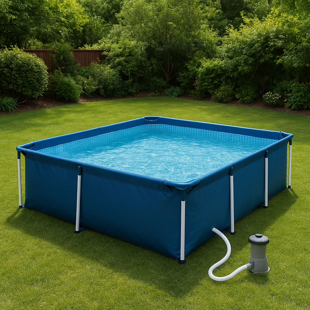 Outdoor-Freizeit,Aufstellpool-furniavuno