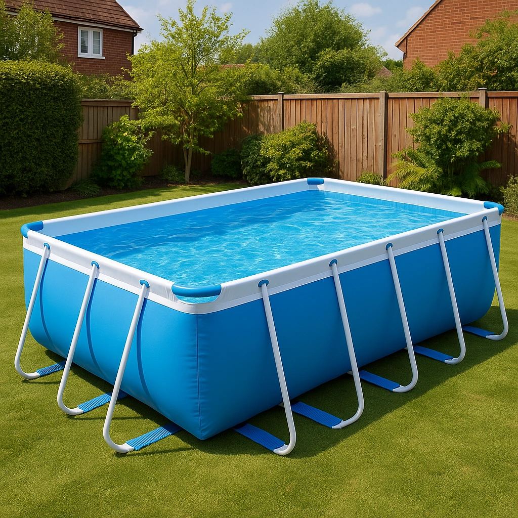 Outdoor-Freizeit,Aufstellpool-furniavuno