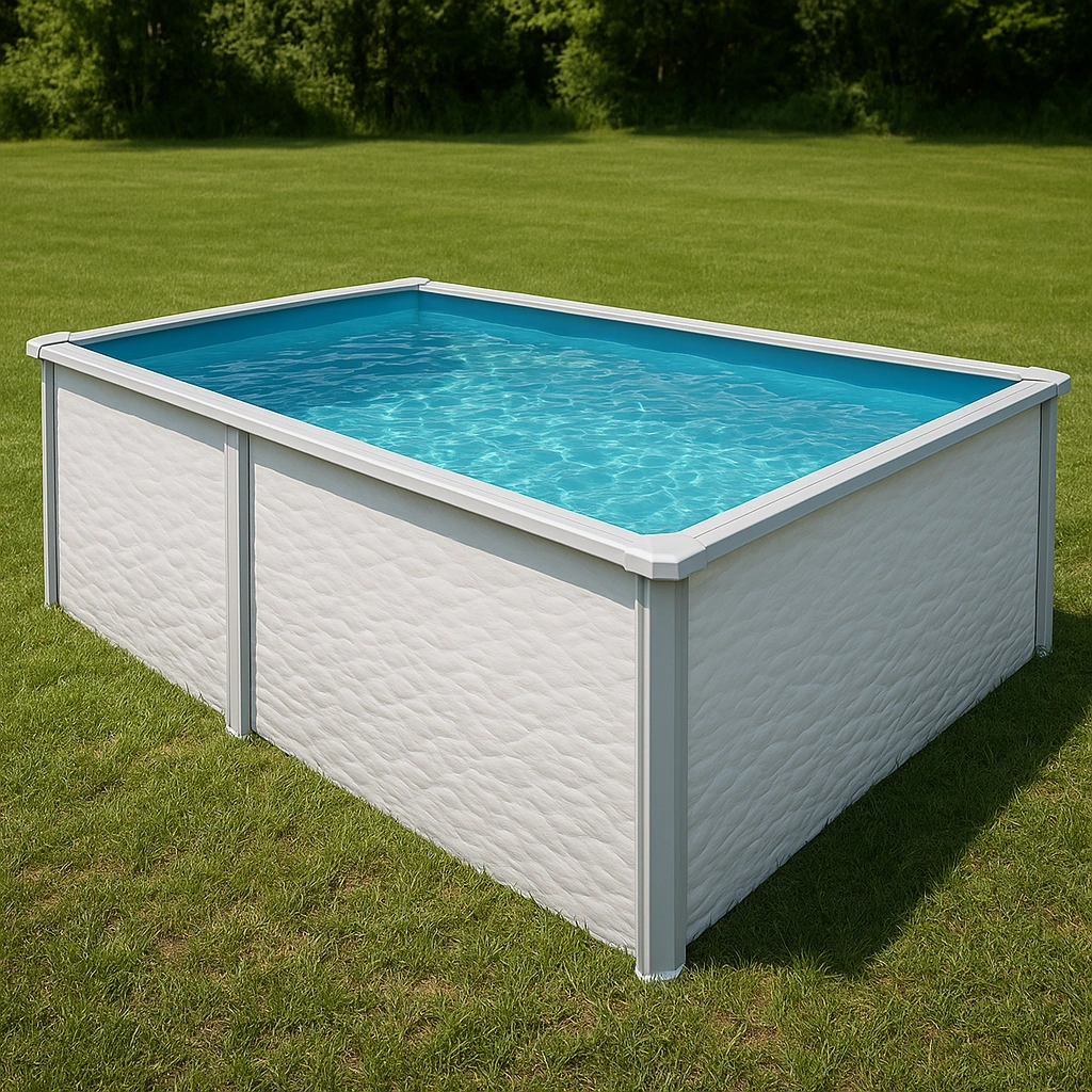 Outdoor-Freizeit,Rechteckiger Frame-Pool-furniavuno