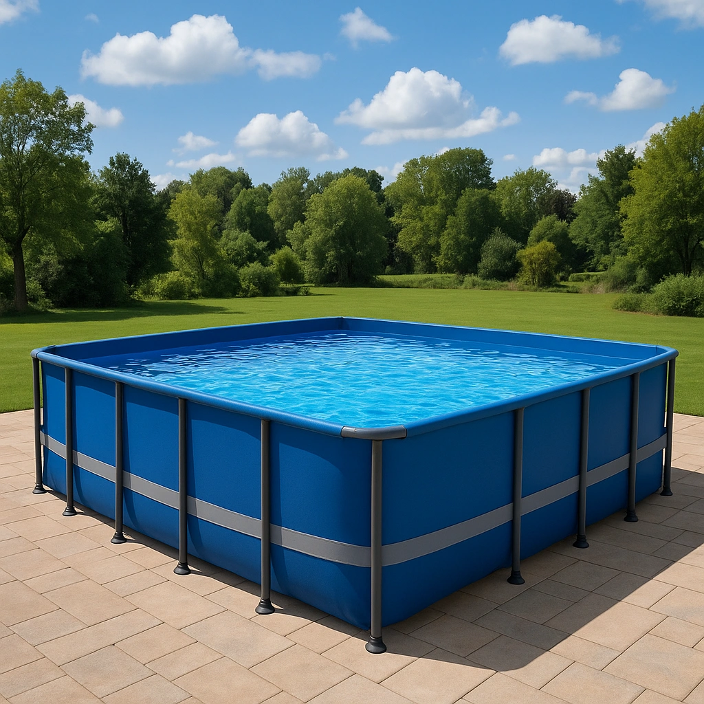Outdoor-Freizeit,Rechteckiger Frame-Pool-furniavuno