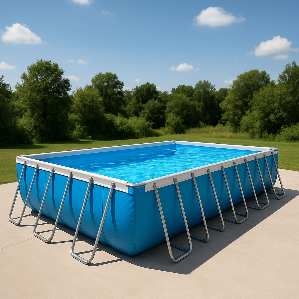 Outdoor-Freizeit,Rechteckiger Frame-Pool-furniavuno