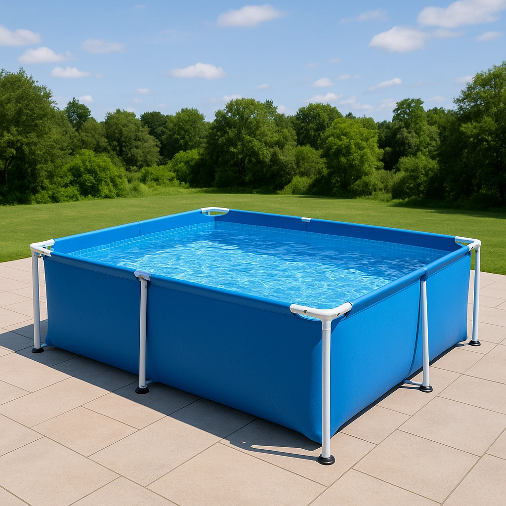 Outdoor-Freizeit,Rechteckiger Frame-Pool-furniavuno
