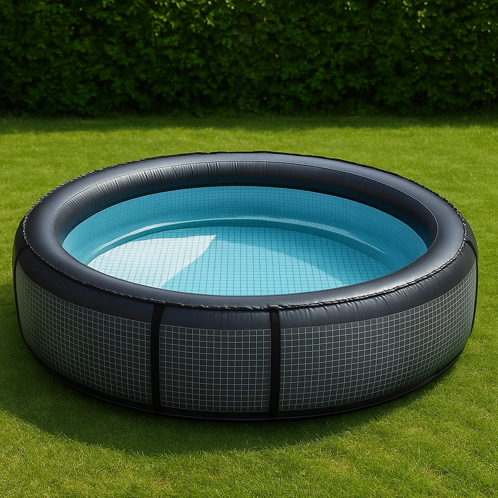 Outdoor-Freizeit,Runder Frame-Pool-furniavuno