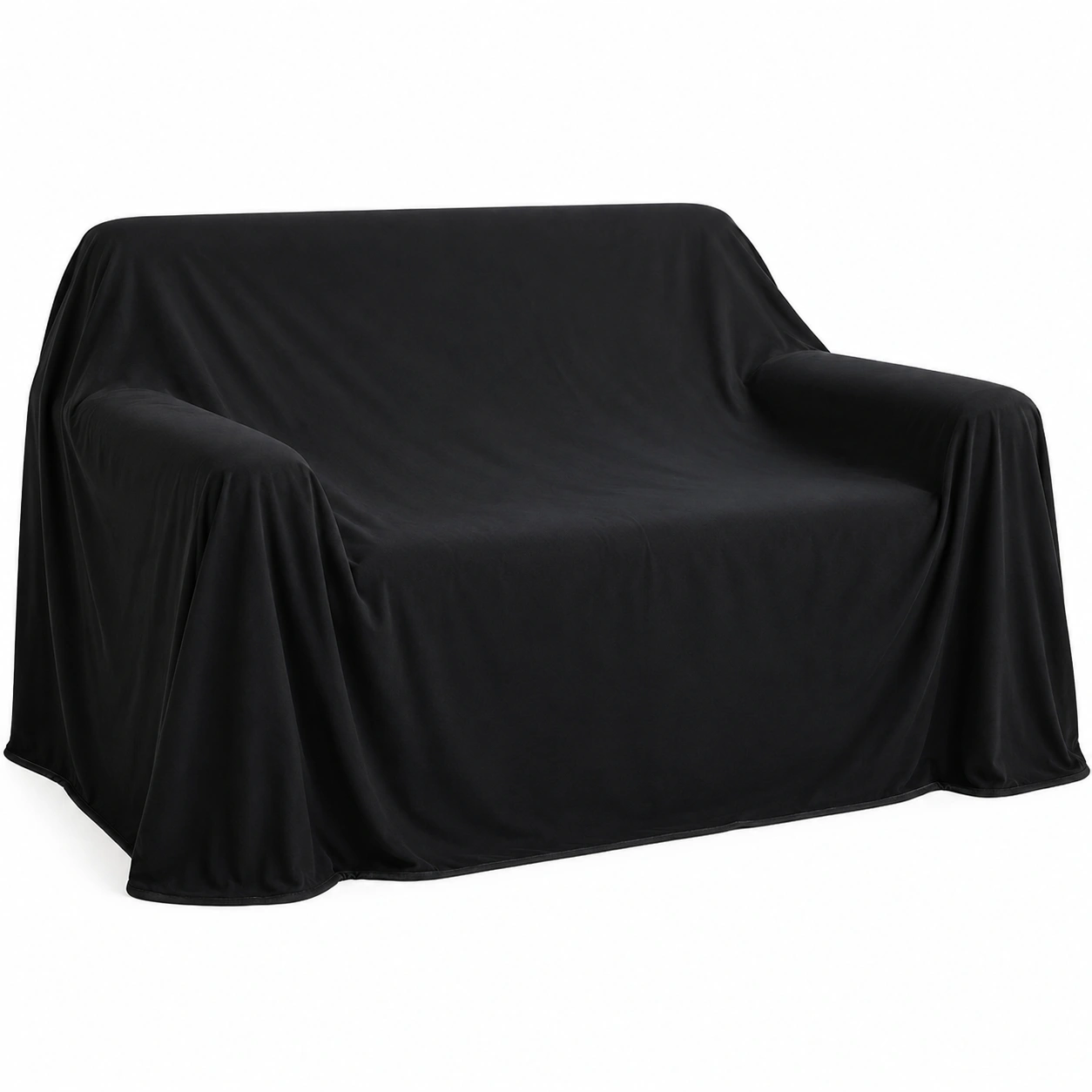 Mobel Staubschutzhulle fur Bett und Sofa, 3.5x6m, Schwarz, Innen-  Aussengebrauch-Furnobay