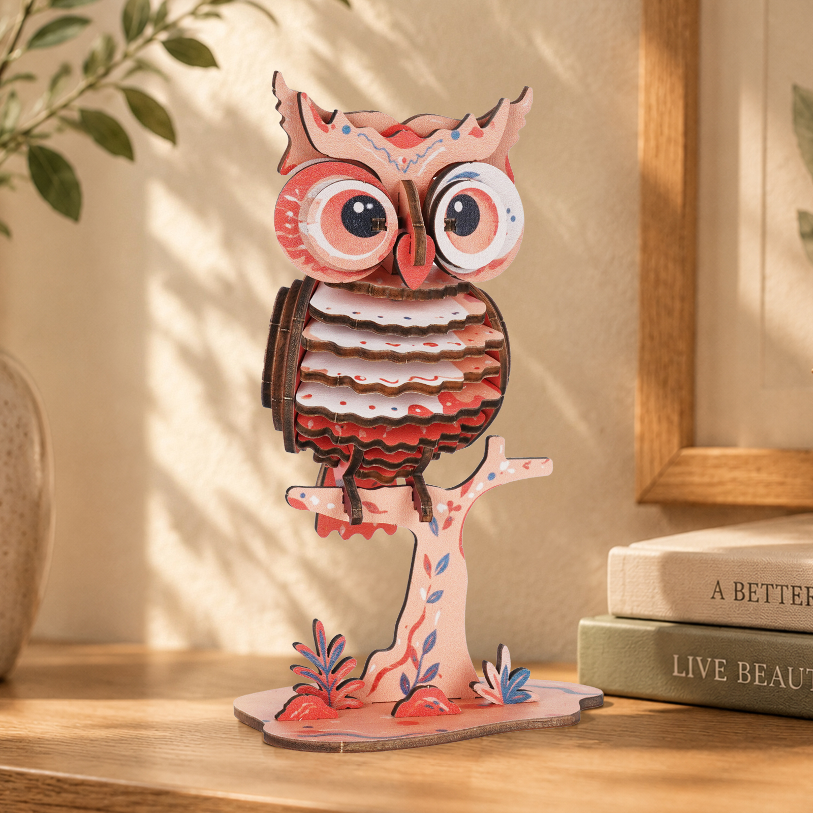 Owl - 3D Wooden Puzzle