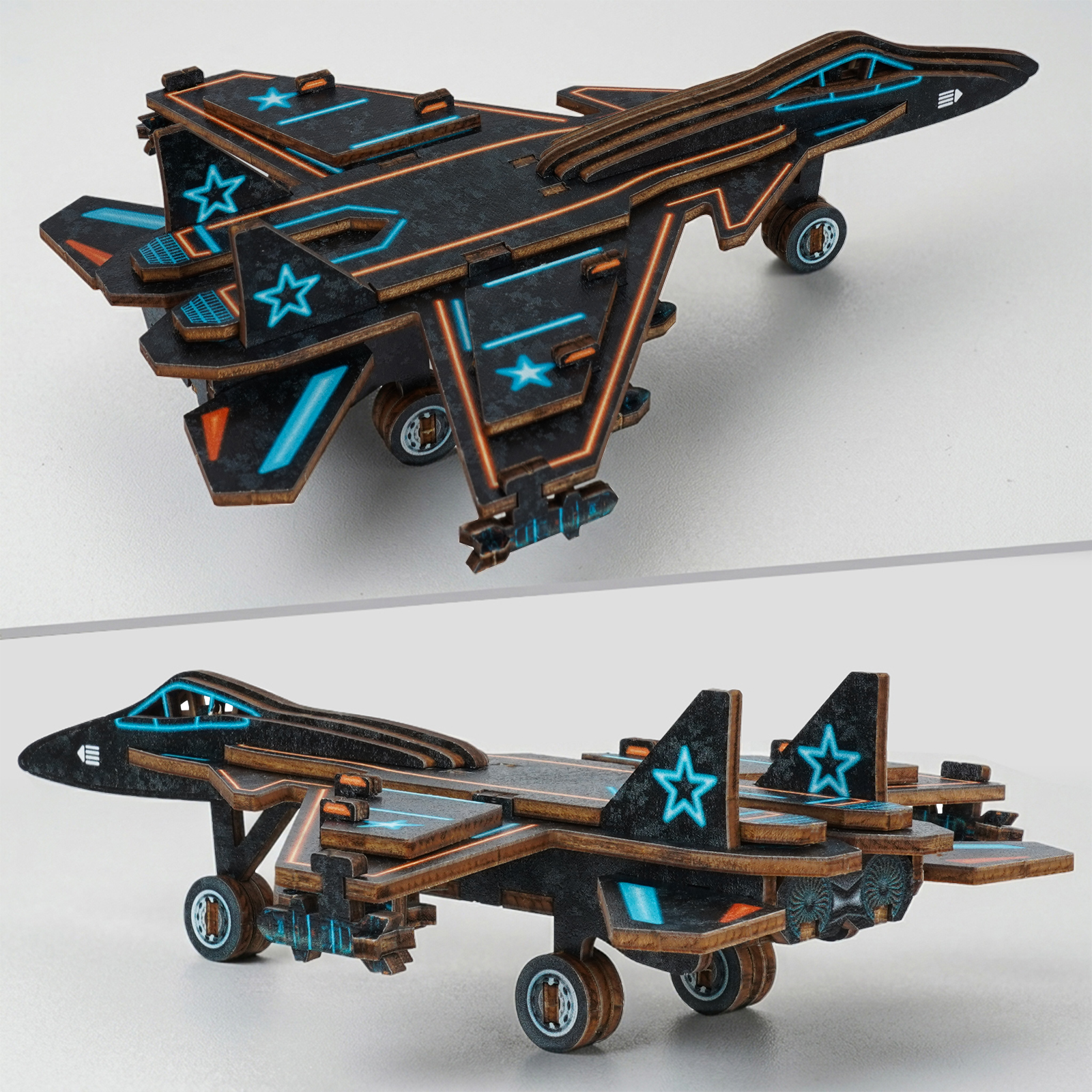 Fighter Jet - 3D Wooden Puzzle