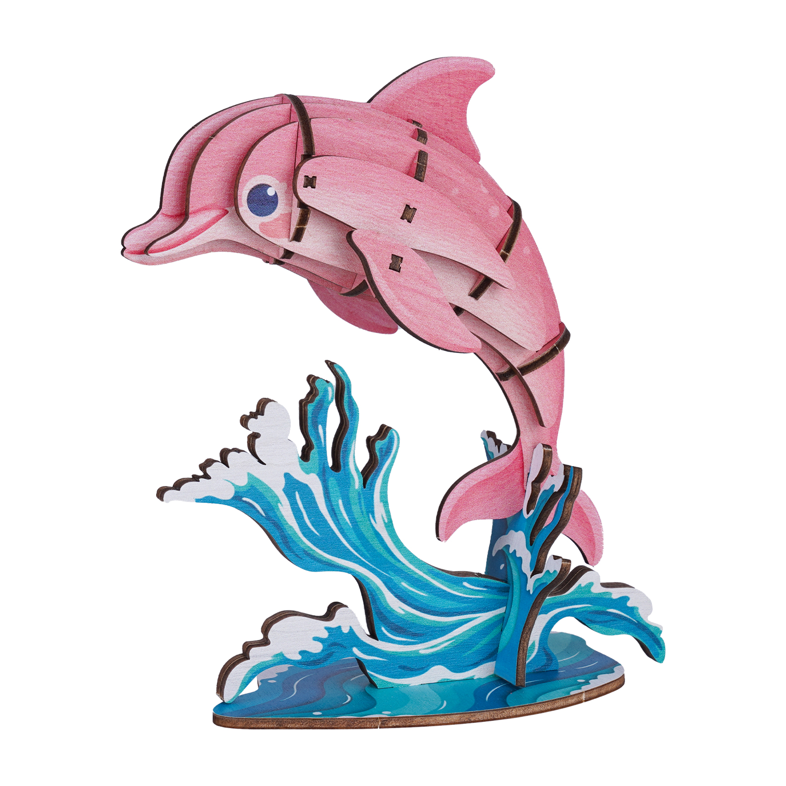 Dolphin - 3D Wooden Puzzle