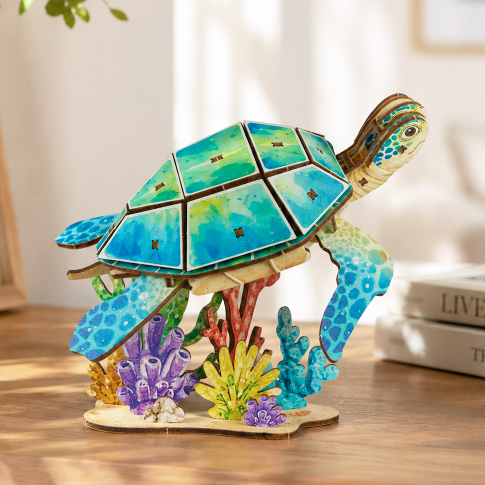 Sea Turtle - 3D Wooden Puzzle