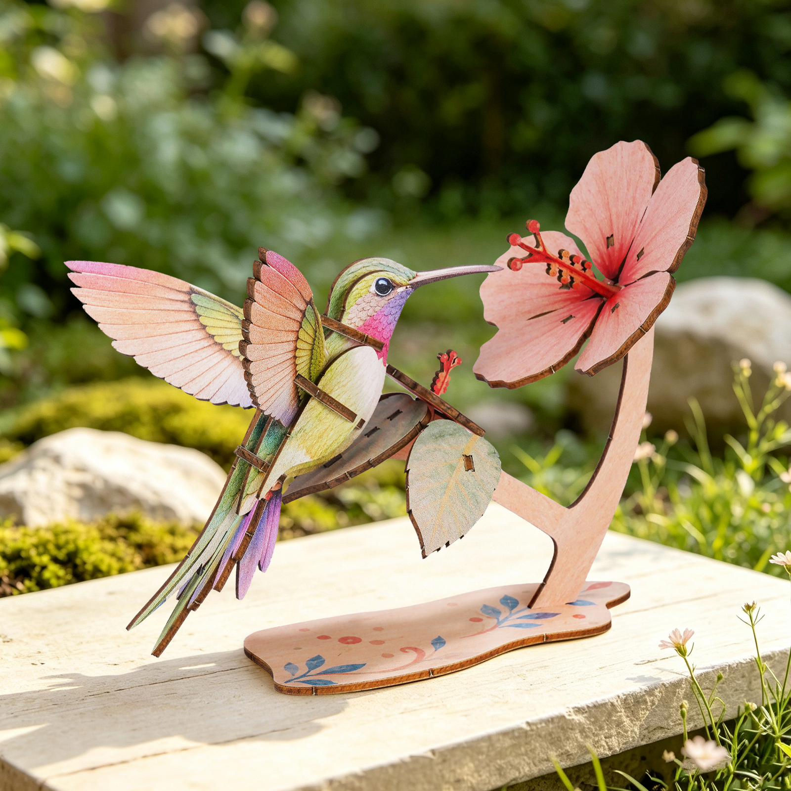 Hummingbird - 3D Wooden Puzzle