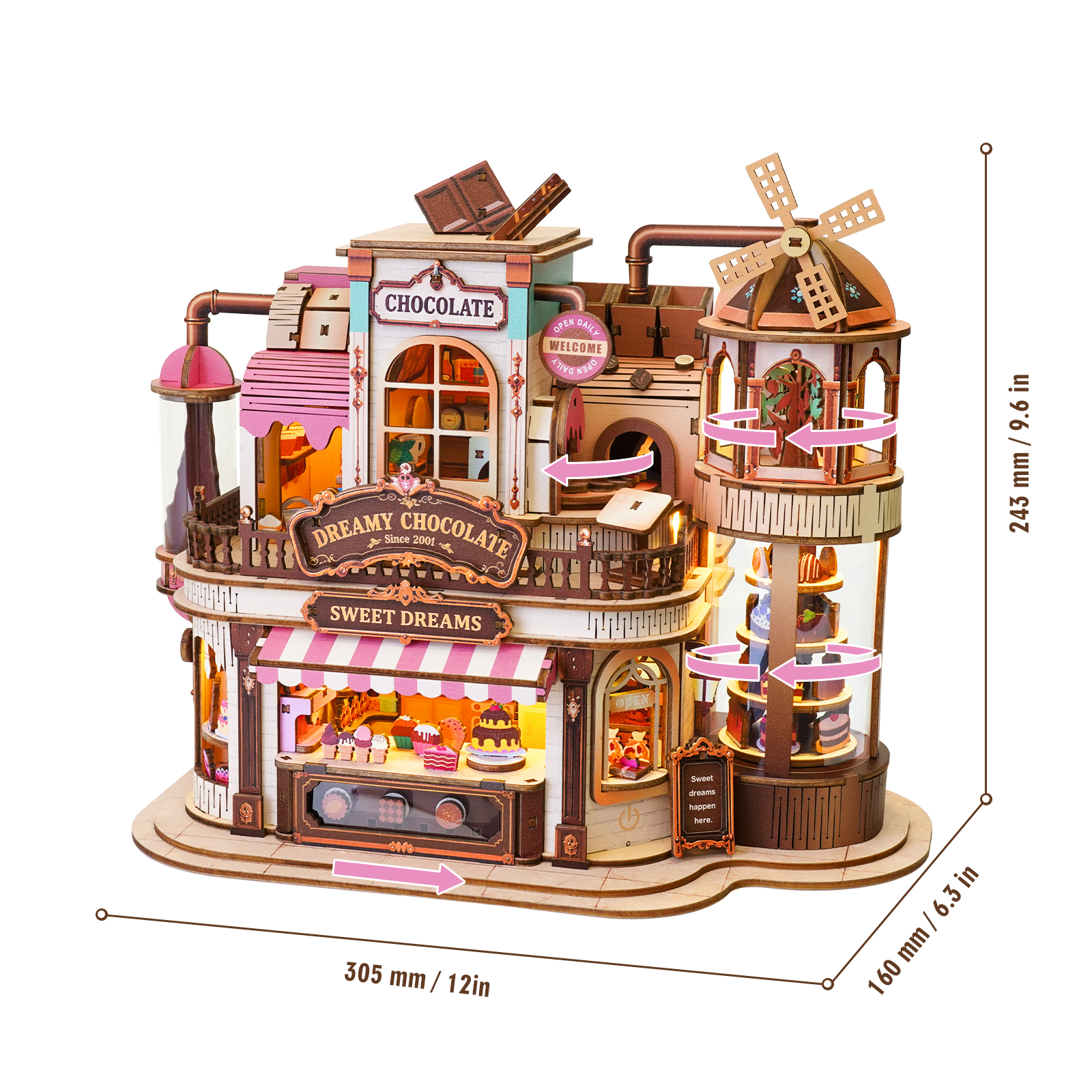 Chocolate Factory - 3D Mechanical Motion Model