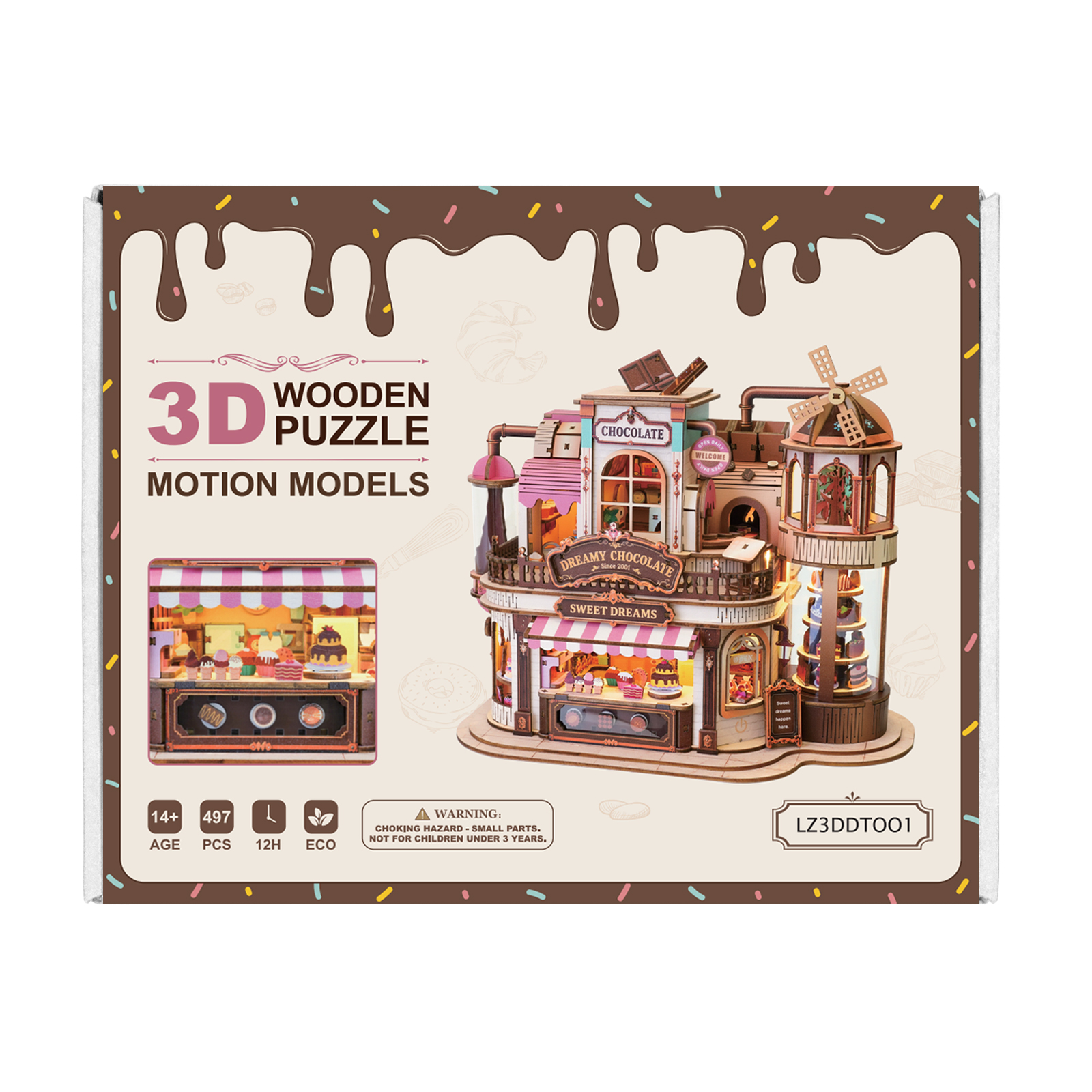 Chocolate Factory - 3D Mechanical Motion Model